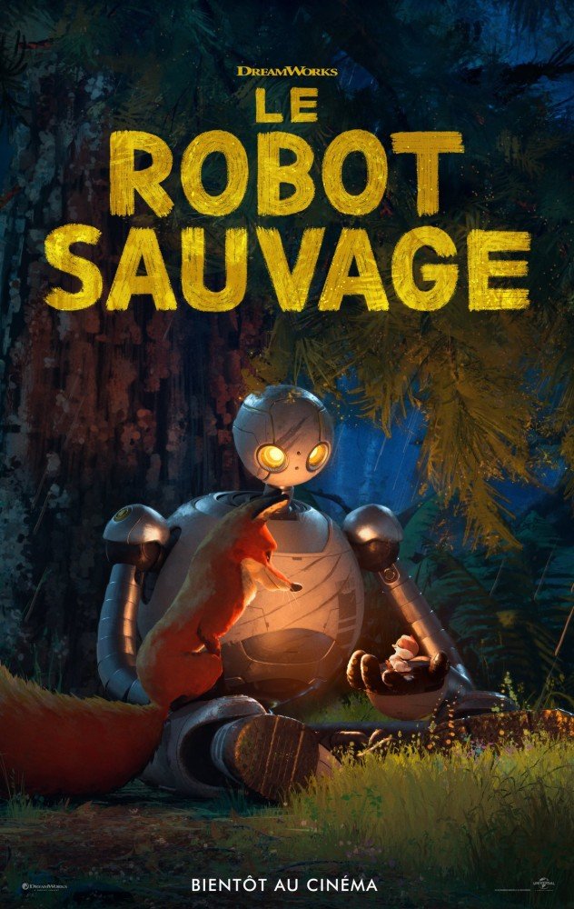 affiche - Le robot sauvage