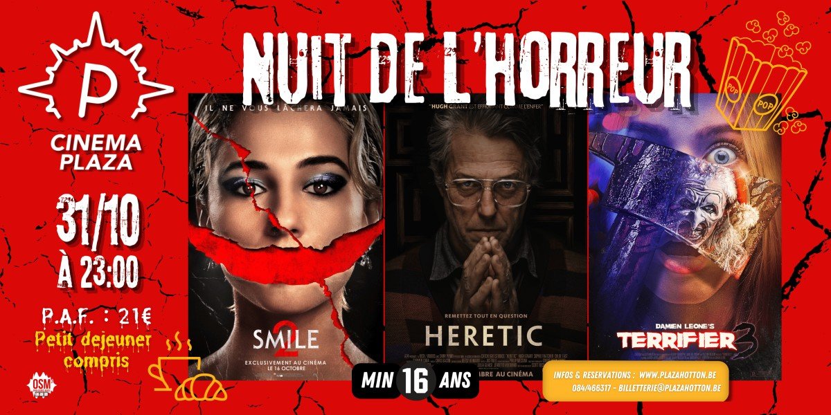 affiche - Nuit de l'Horreur - Hotton