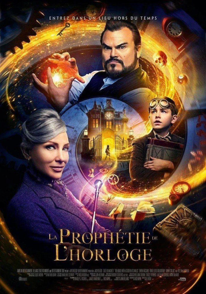 affiche - La prophétie de l'horloge