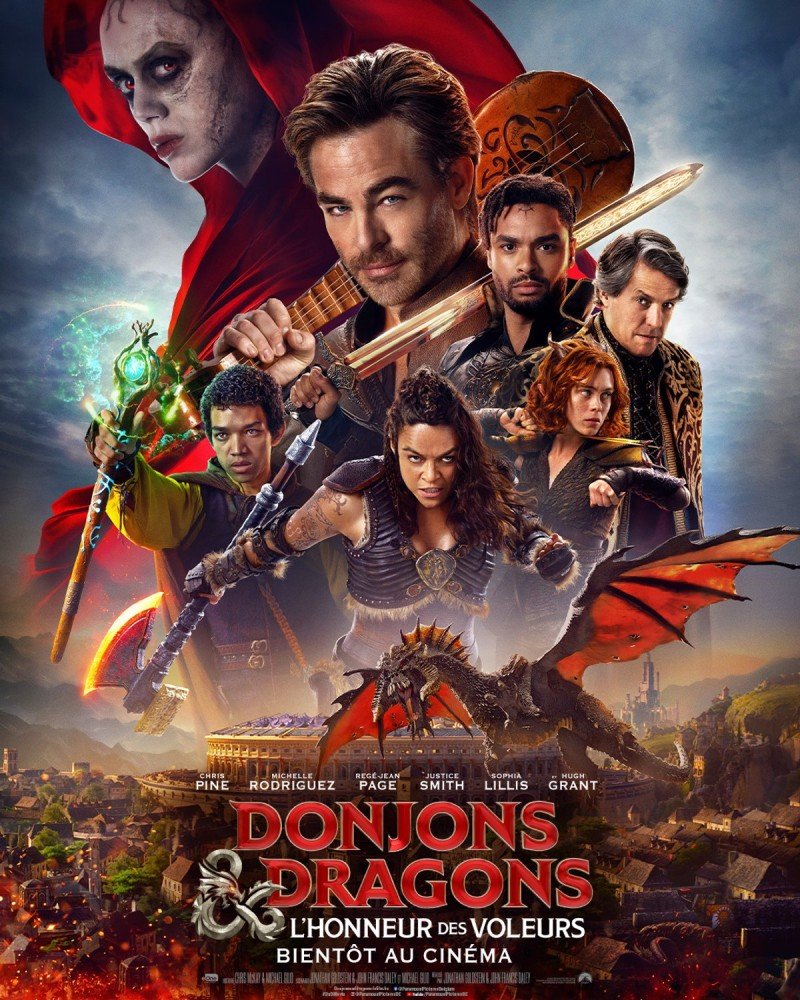 affiche - Dunjons & Dragons : L'Honneur des Voleurs