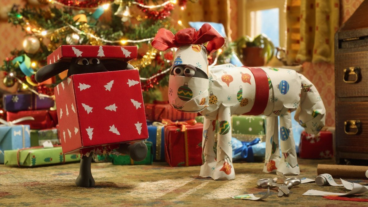 affiche - L'incroyable Noël De Shaun Le Mouton