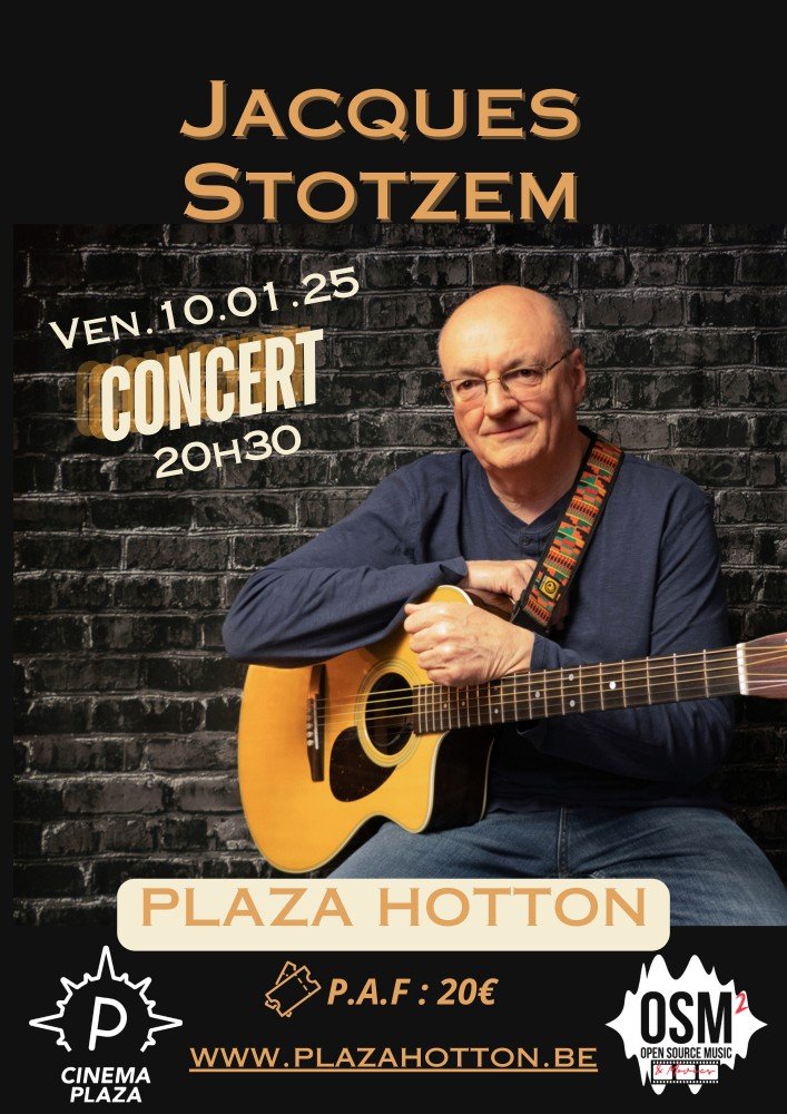 affiche - Jacques STOTZEM - Concert